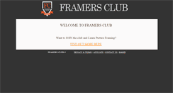 Desktop Screenshot of framersclub.com